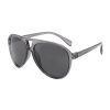Solbrille Mann Aviator PC grå/smoke