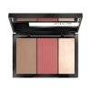Isadora Vegan Face Sculptor 3 in 1 Palette 63 mauve classic.