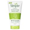 Simple Moist Foaming facial wash original