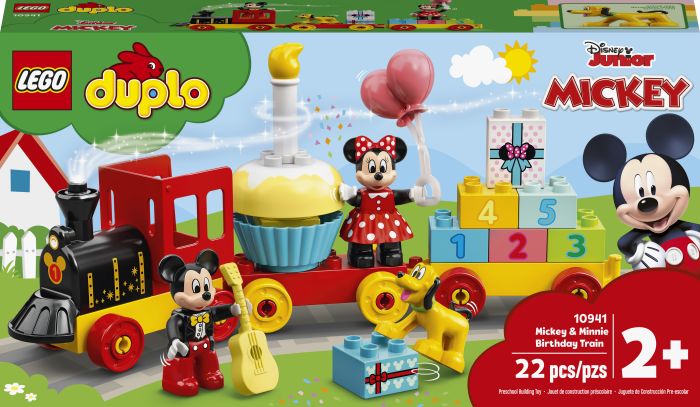 LEGO® DUPLO® Disney™ Minni og Mikkes bursdagstog original