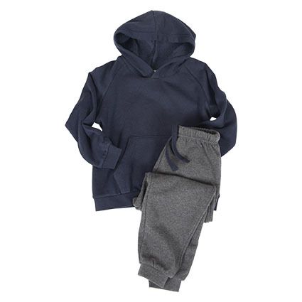 Kids World Joggedress i myk bomullsmix