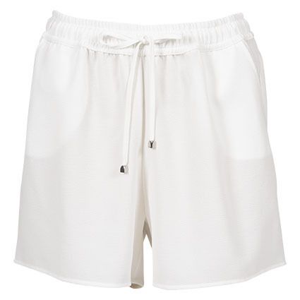 Lifetime shorts med strikk i livet offwhite