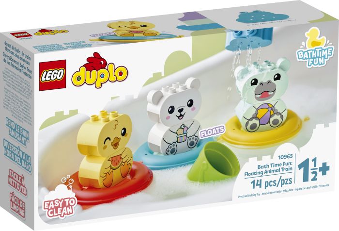 LEGO DUPLO® Creative Play Moro på badet: Dyretog som flyter 10965