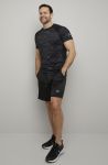 Run Renzo treningsshorts med lommer sort