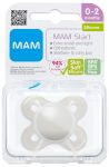 MAM smokk start 0-2m silk teat grå.