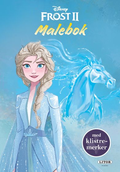 Malebok WD Frost II med klistremerker original