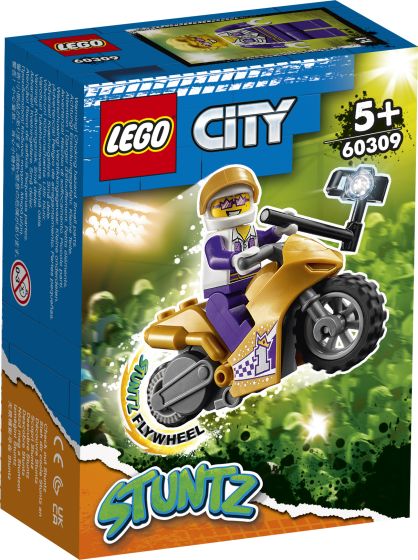 LEGO 60309 Stuntmotorsykkel med selfiestang