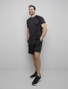 Run Renzo treningsshorts med lommer sort
