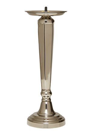 Kubbelysestake multi H 29cm alu sølv
