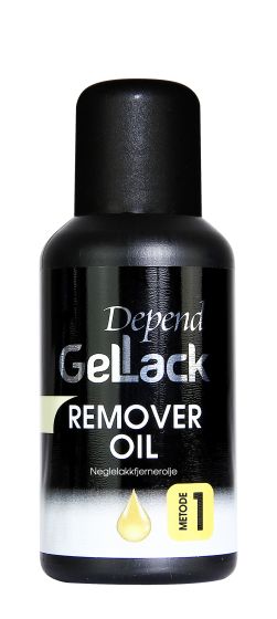 Depend Gellakk remover med olje original