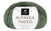 Alpakka Tweed 132 Furugrønn