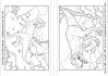 DINOSAURER! FARGELEGGINGSBOK