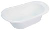 Bebé-jou Click Bathtub/badekar, Uni White