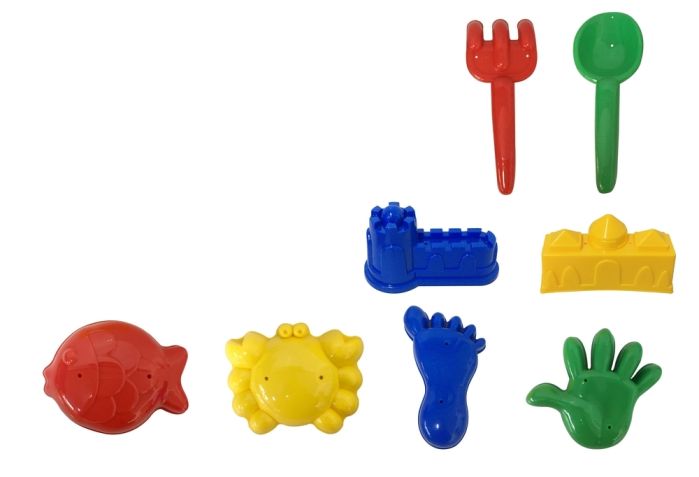 Lastebil med sandleker Standard