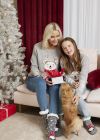 Christmas Cozy polarbear genser til barn gråmelert.