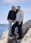 Mason joggebukse med strikk og snøring i livet Sort
