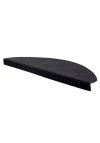 Dekke trappematte 64x21cm 6pk sort