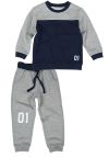 Kids World Joggedress marine-grå