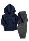 Kids World Joggedress i myk bomullsmix