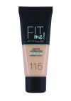 Maybelline Fit Me Matte & Poreless Foundation 115 ivory