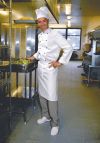Workman chef forkle hvit