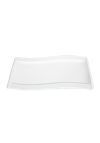 Living Square serveringsfat 23x38cm hvit