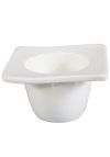 Living Round Eggeglass 4cm hvit