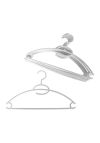 Kleshengere 10 pk plast hvit