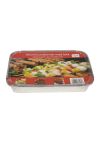 Alu form med lokk 21x31cm 3pk standard