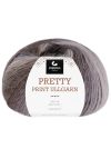 Gjestal Garn Pretty Print Ullgarn 100gr 506-brunfarget print