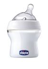 Chicco Step Up tåteflaske 150ml fra 0 mnd, Vinklet smokk klar