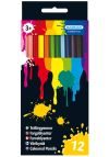 Tynne fargeblyanter 12pk 12 farger