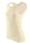 Iris Exclusive ull-silke singlet offwhite