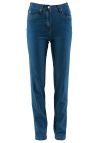 Fair Lady High waist jeans med rette ben blå