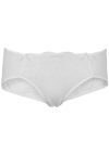 Ann truser med broderi 2 pk hvit