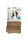 Golden Lady Velato ankelsokk 40 den 2pk melon/lysebrun