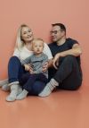 Eva Flora T-skjorte i merinoull med blondekant offwhite