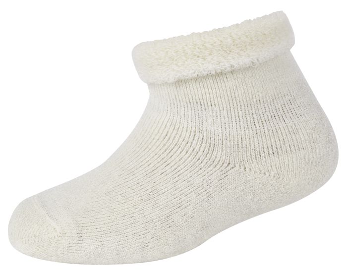 Safa Fluffy Sokker ullhvit