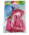 Ballonger metallic mørkerosa