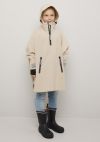Vestland poncho til barn beige