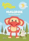 Fantorangen malebok med plakat standard