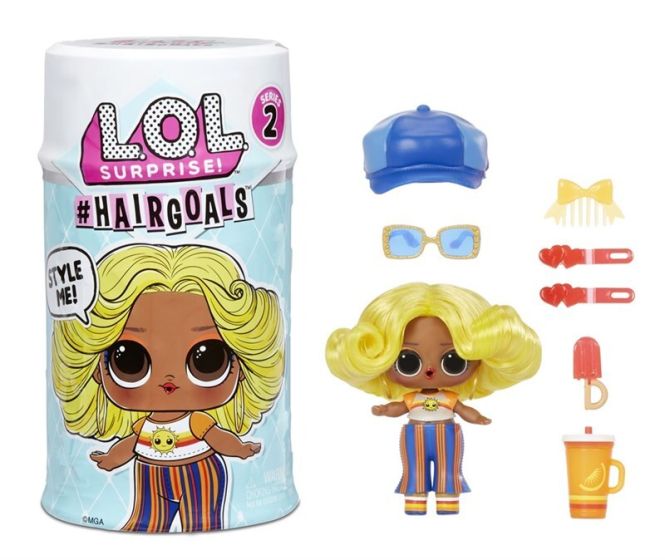 LOL Surprise! Hairgoals får du 15 overraskelser inkl. en ingen