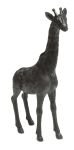 Girafffigur 25cm sort sort