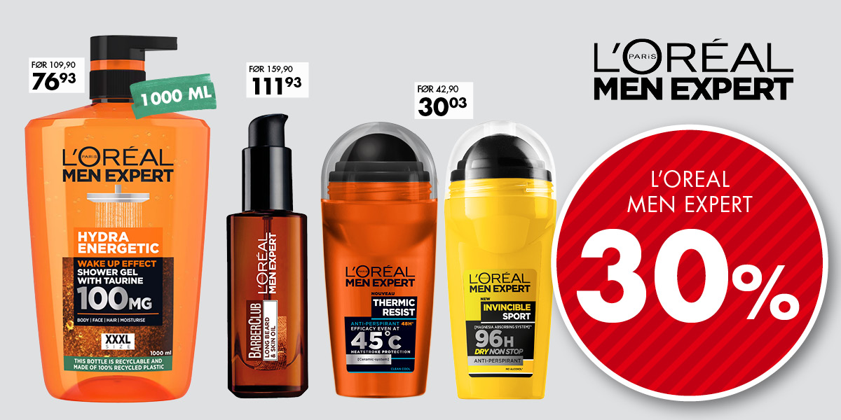 Loreal Men Expert - 30%