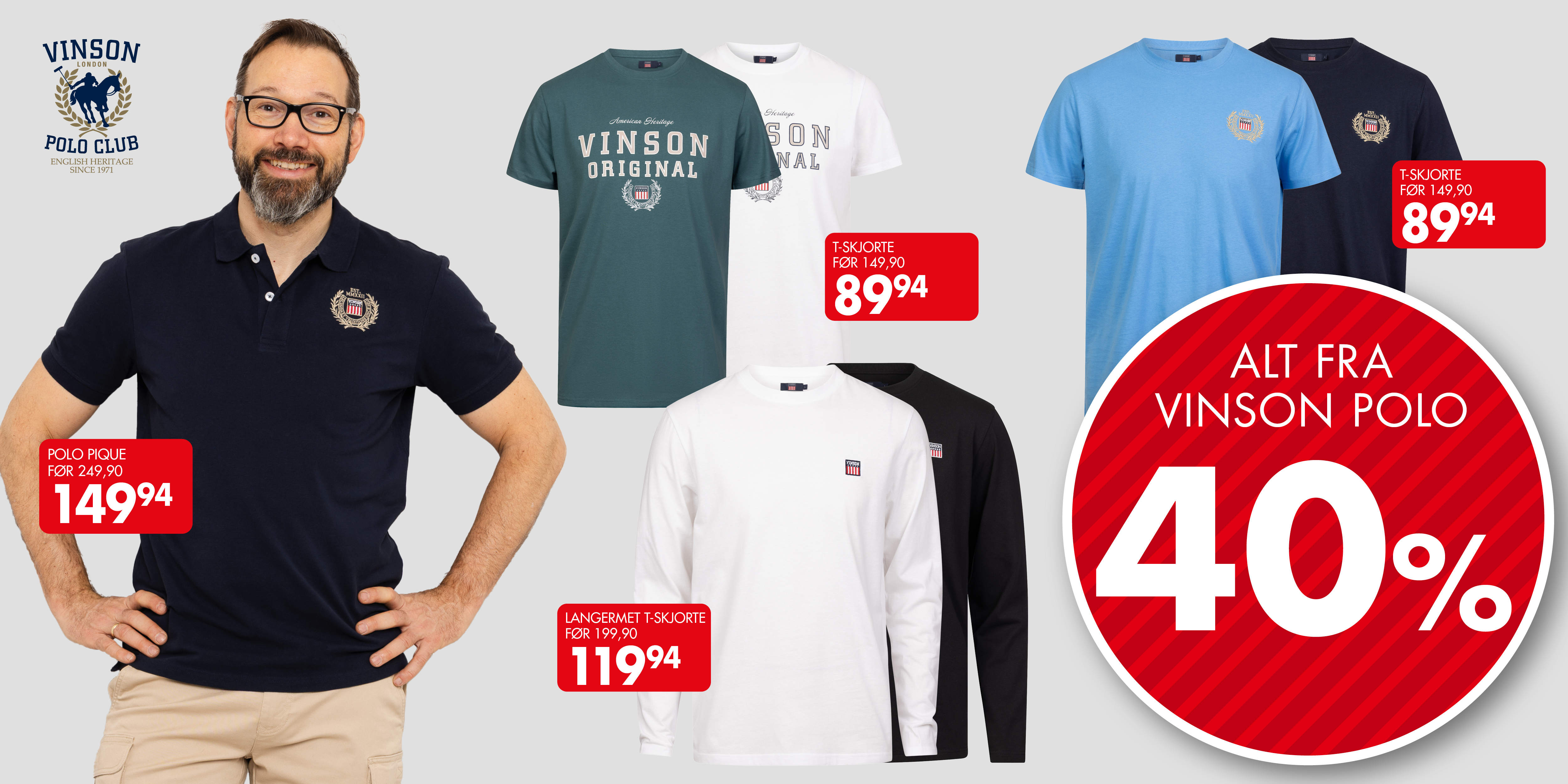 Alt fra Vinson Polo -40%