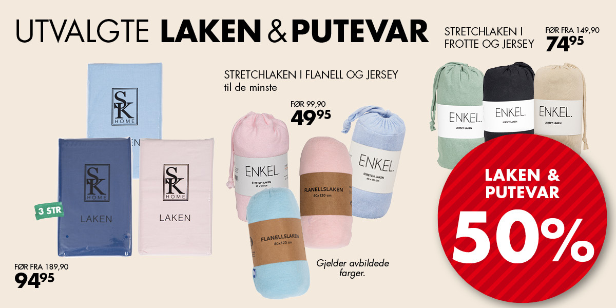 Laken -50%